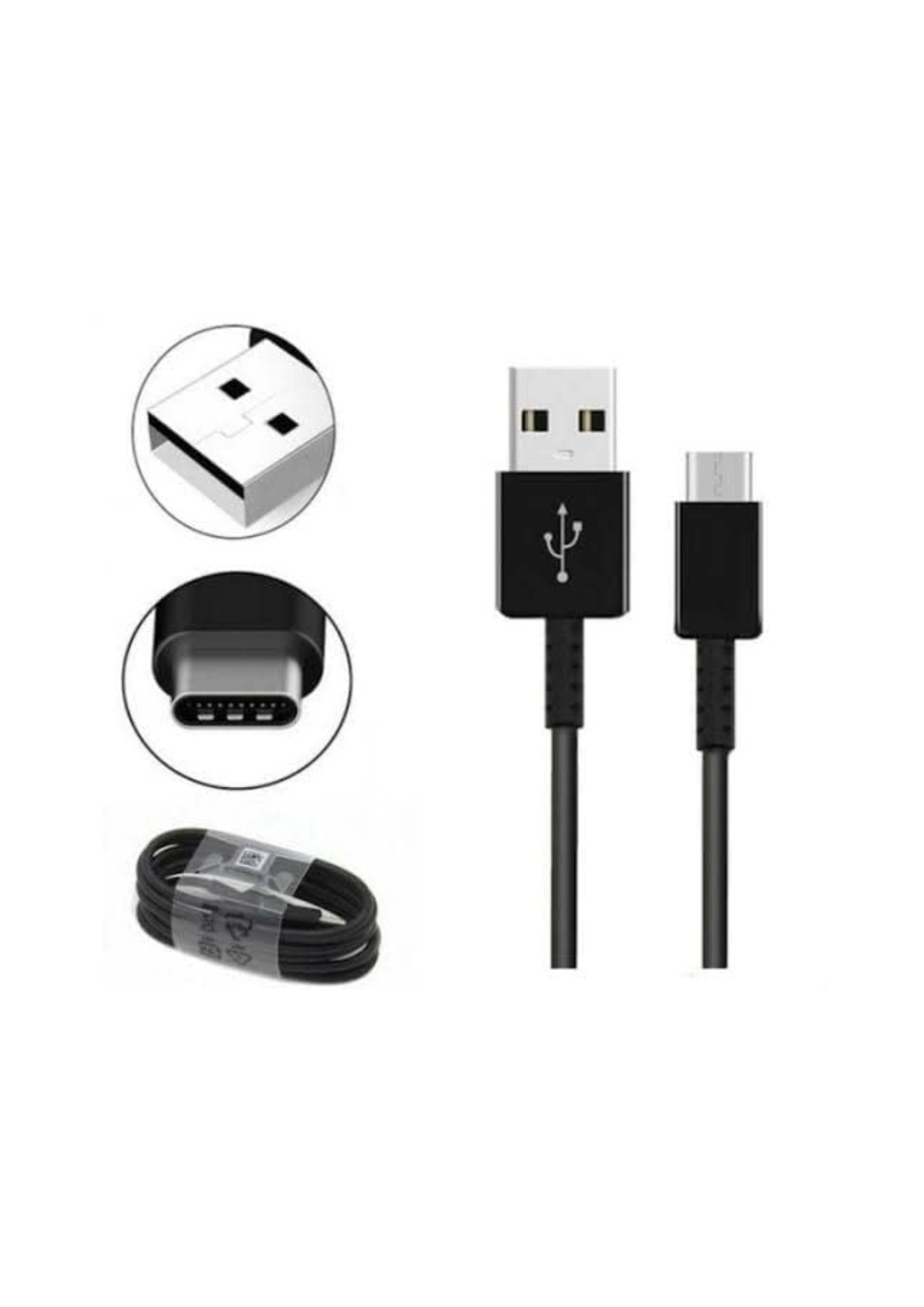 Samsung EP-DG930IBEGWW Type-C Şarj Kablosu – 1m – Orijinal Ürün OUTLET